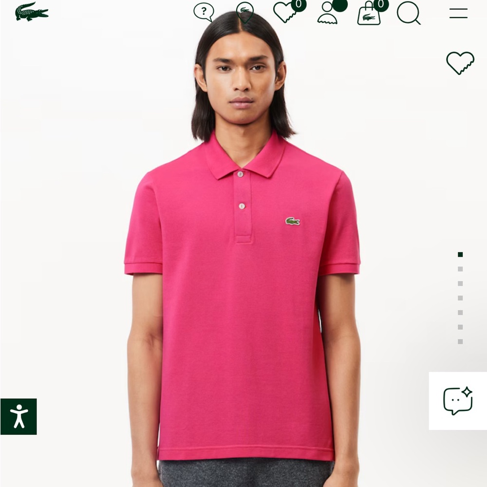 Lacoste Men's Short Sleeve Polo